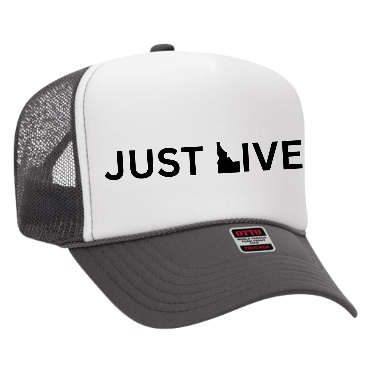 Just Live Trucker Hat