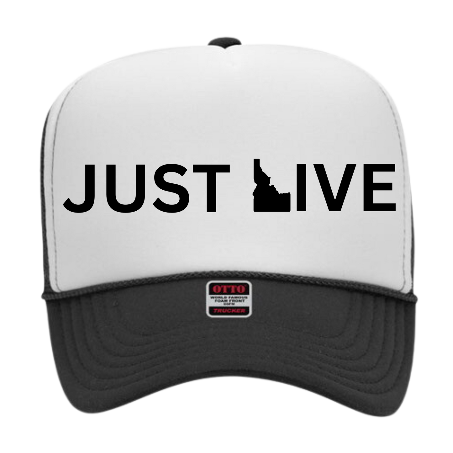 Just Live Trucker Hat