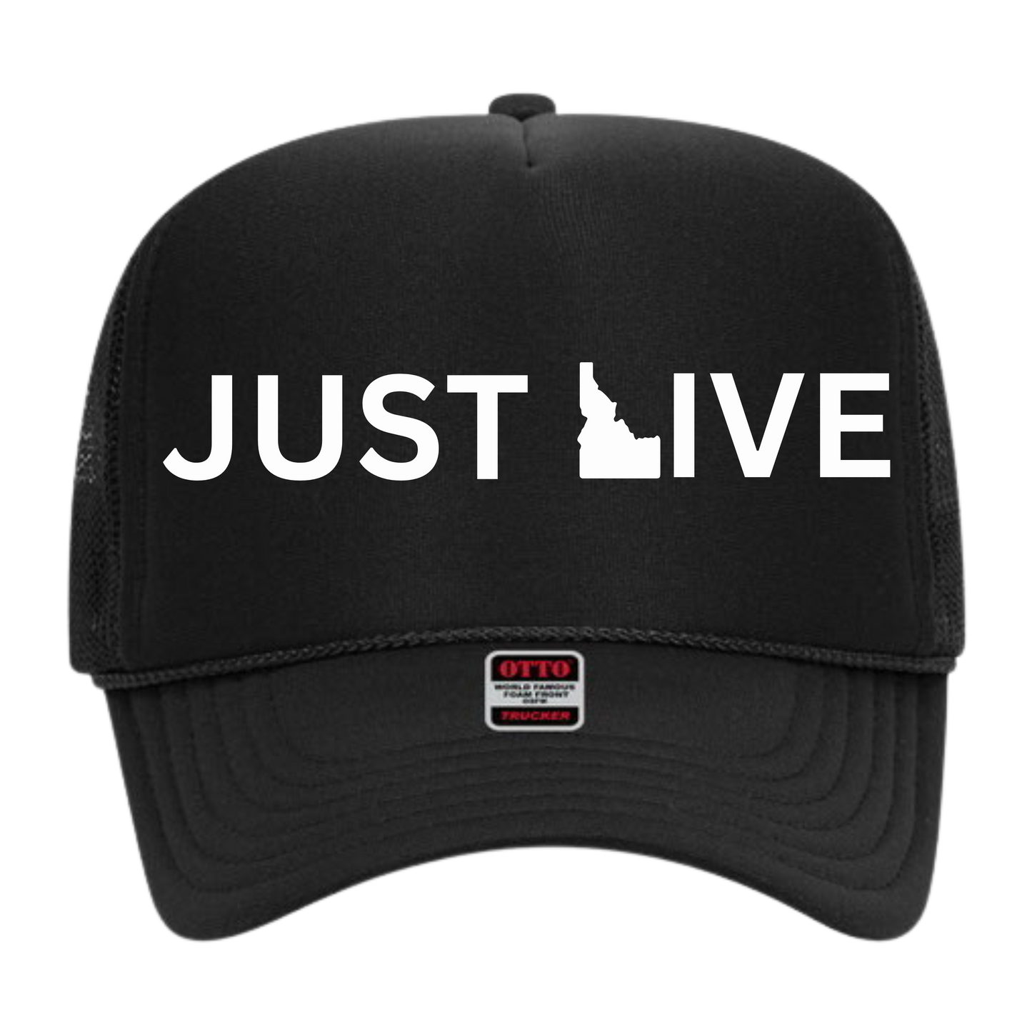 Just Live Trucker Hat