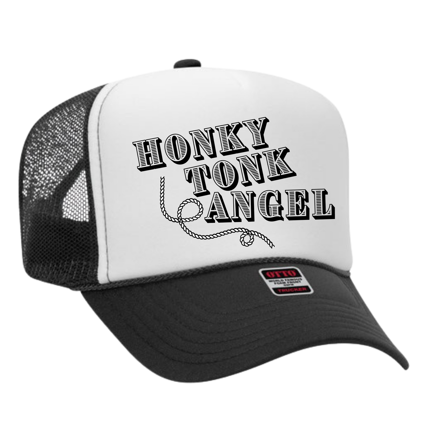 Honky Tonk Angel Trucker Hat