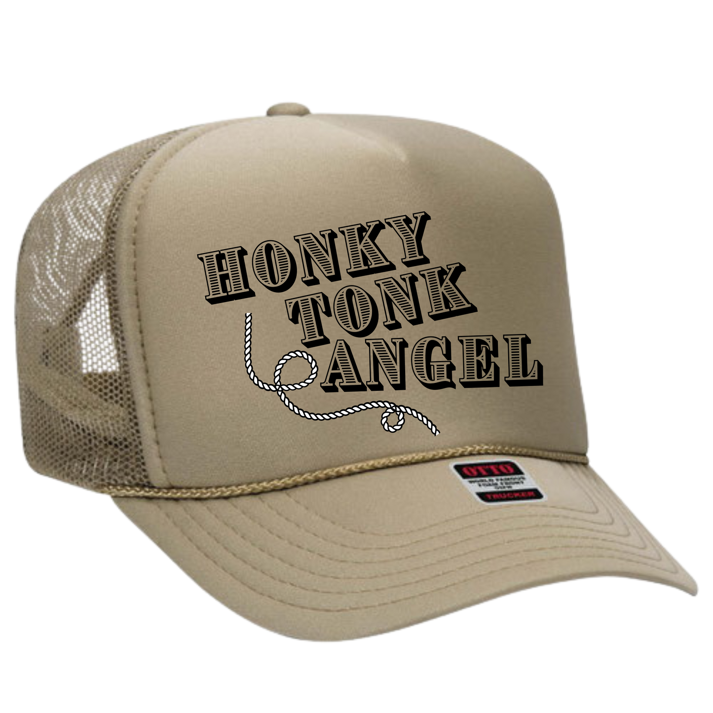 Honky Tonk Angel Trucker Hat