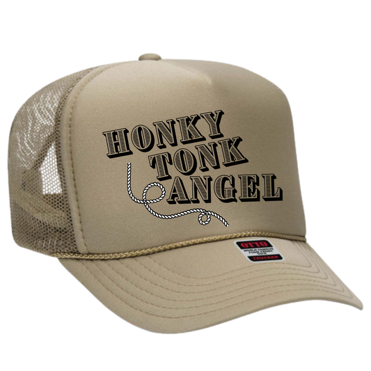 Honky Tonk Angel Trucker Hat