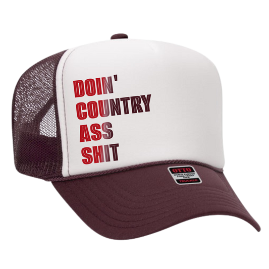 Doin Country Ass Shit Trucker Hat