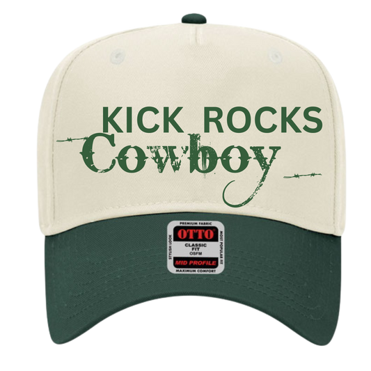 Kick Rocks Cowboy A Frame Hat