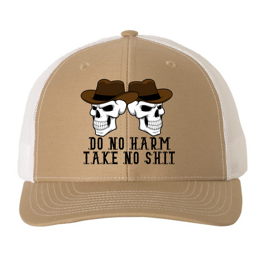 Do No Harm Take No Shit Richardson Hat