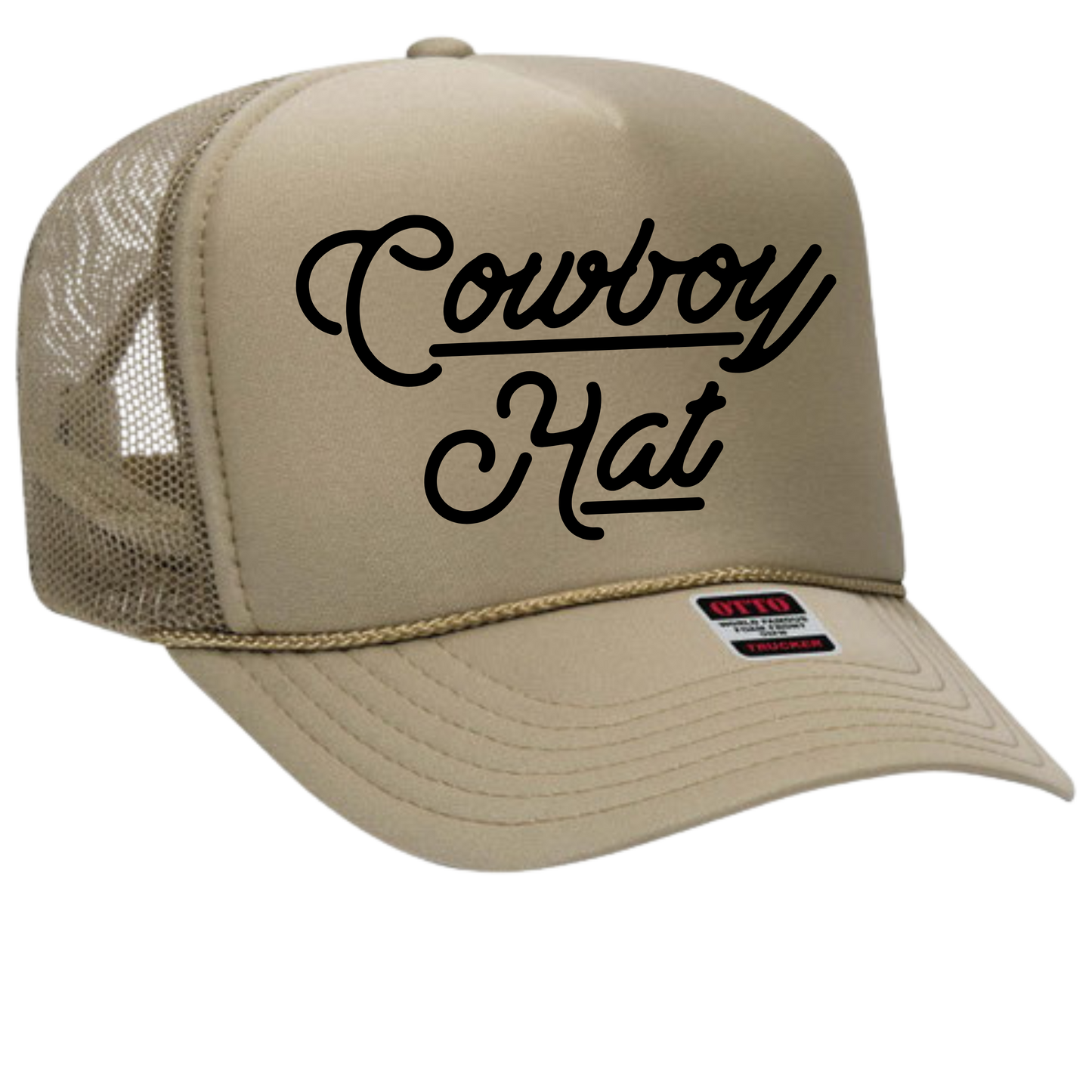 Cowboy Hat Trucker Hat