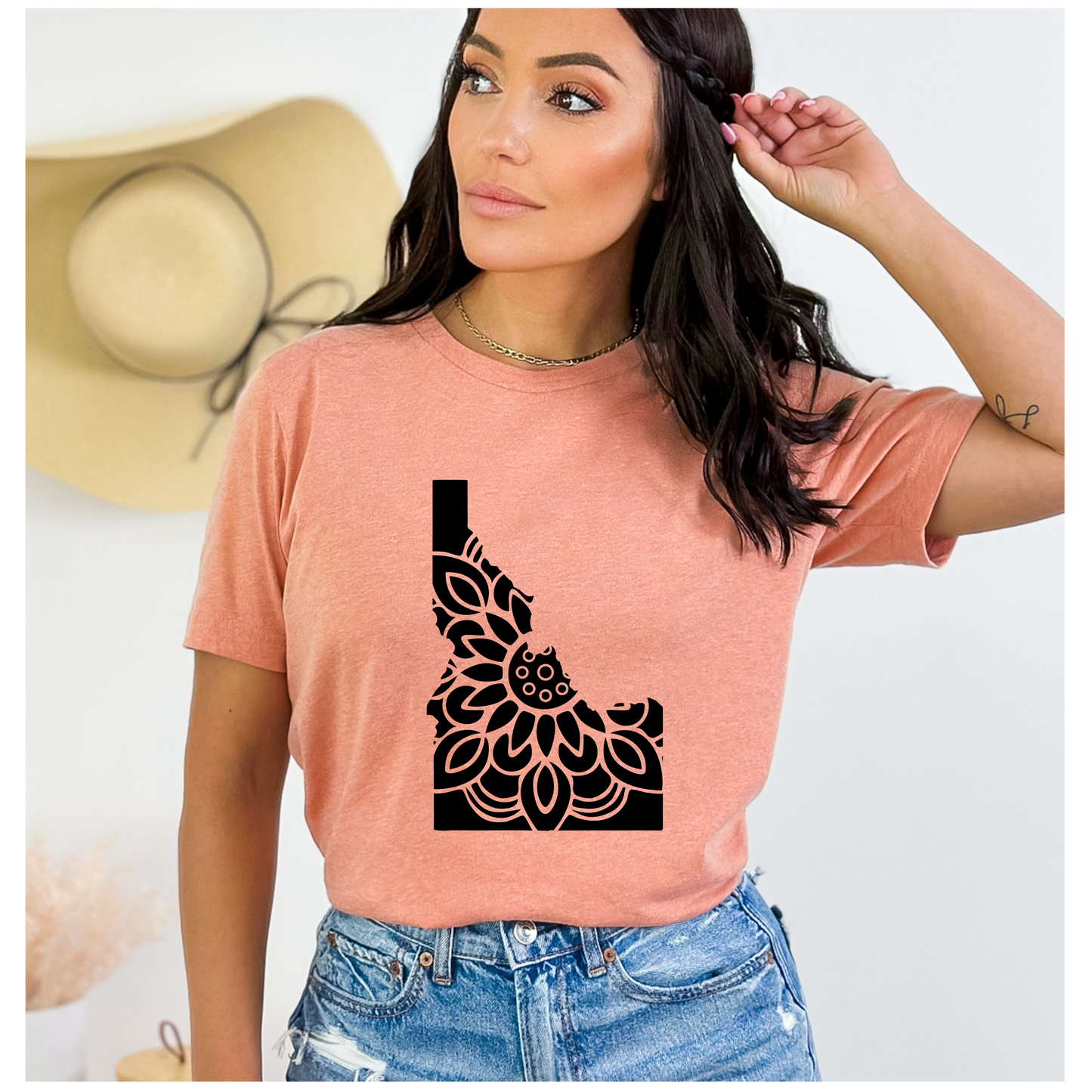 Idaho Flower Power Tshirt