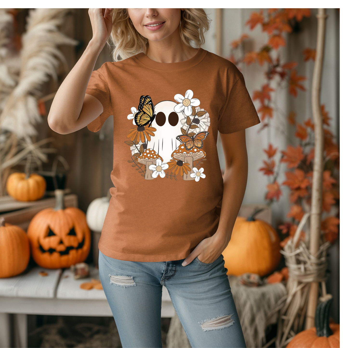 Halloween Ghost Tshirt