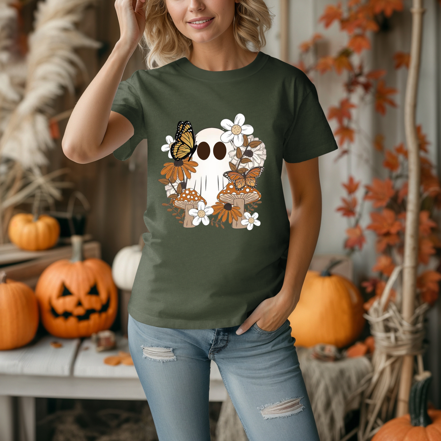 Halloween Ghost Tshirt