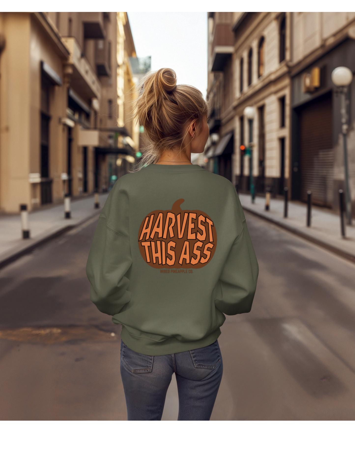 Harvest this Ass Crew Sweatshirt