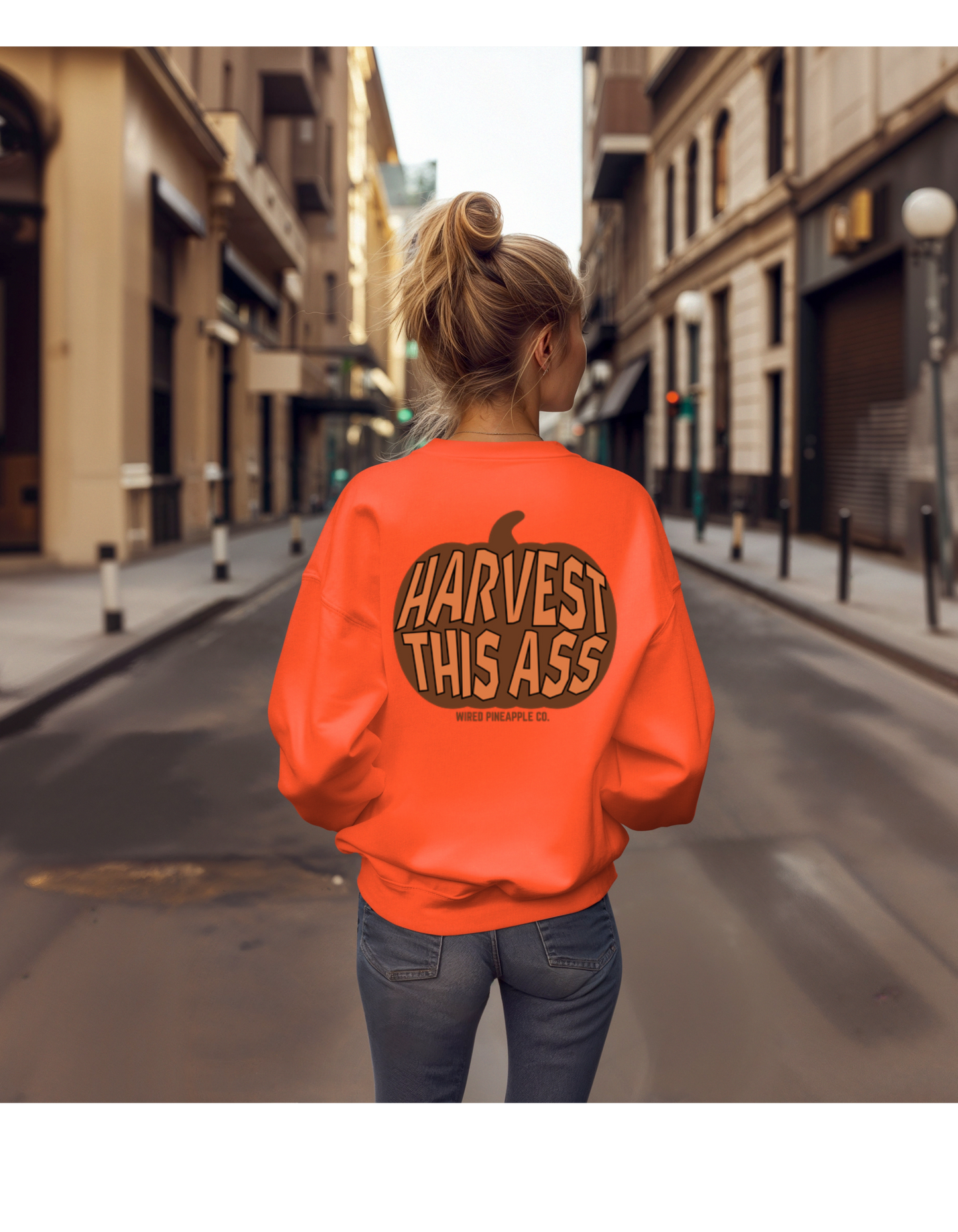 Harvest this Ass Crew Sweatshirt