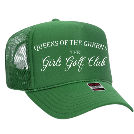 Queen of the Greens Girls Golf Club Trucker Hat