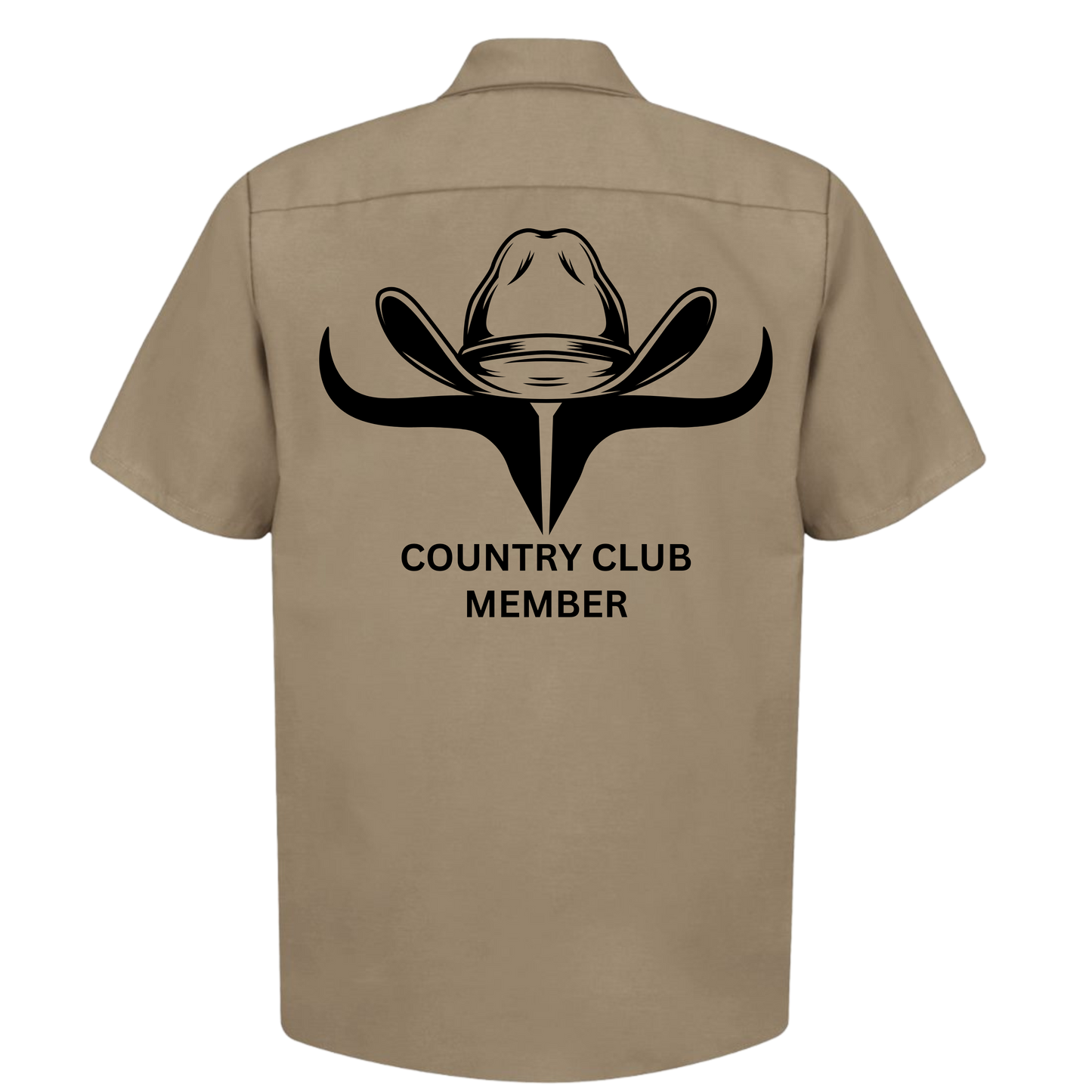 Country Club Member Work Shirt