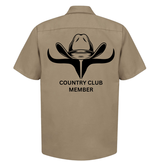 Country Club Member Work Shirt