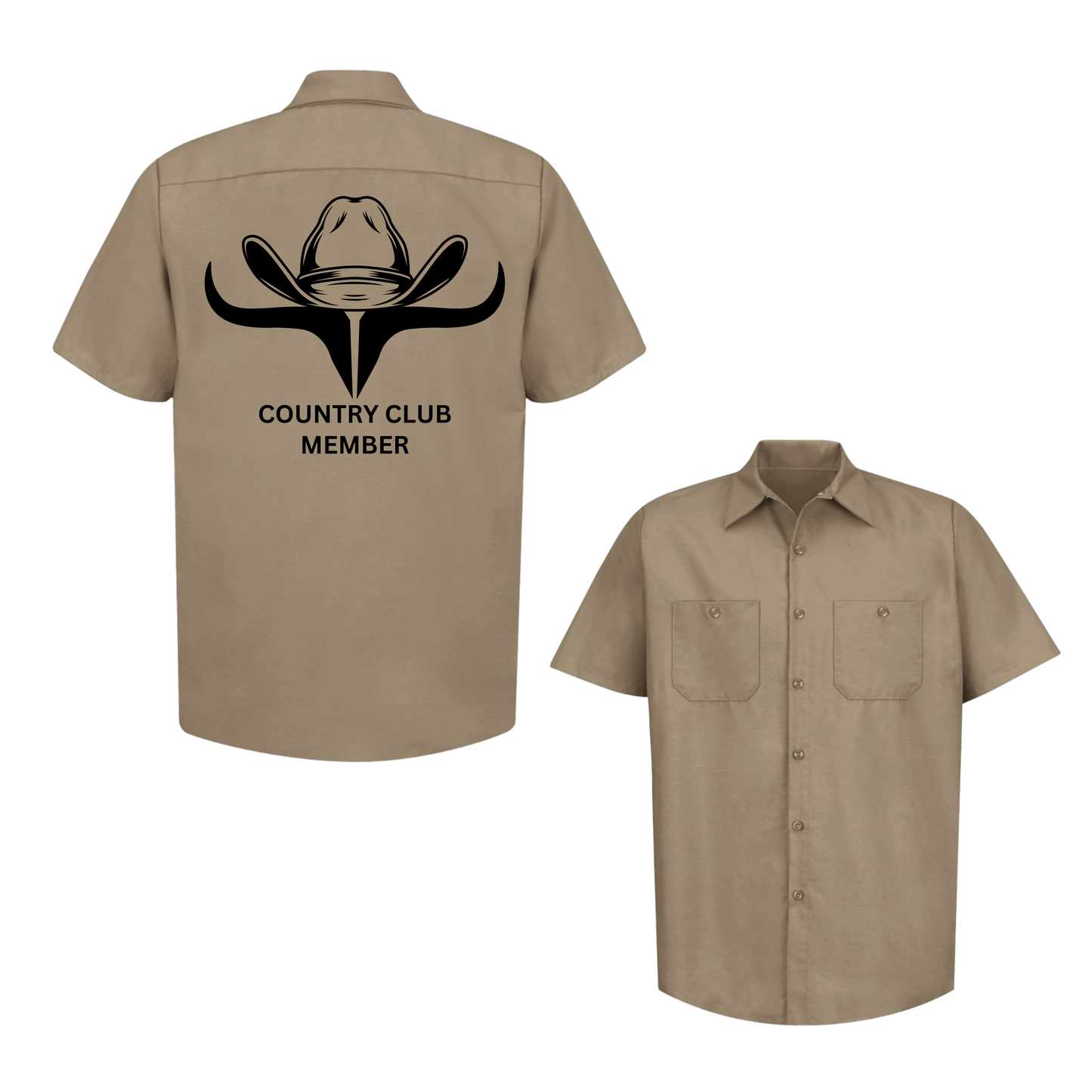 Country Club Member Work Shirt