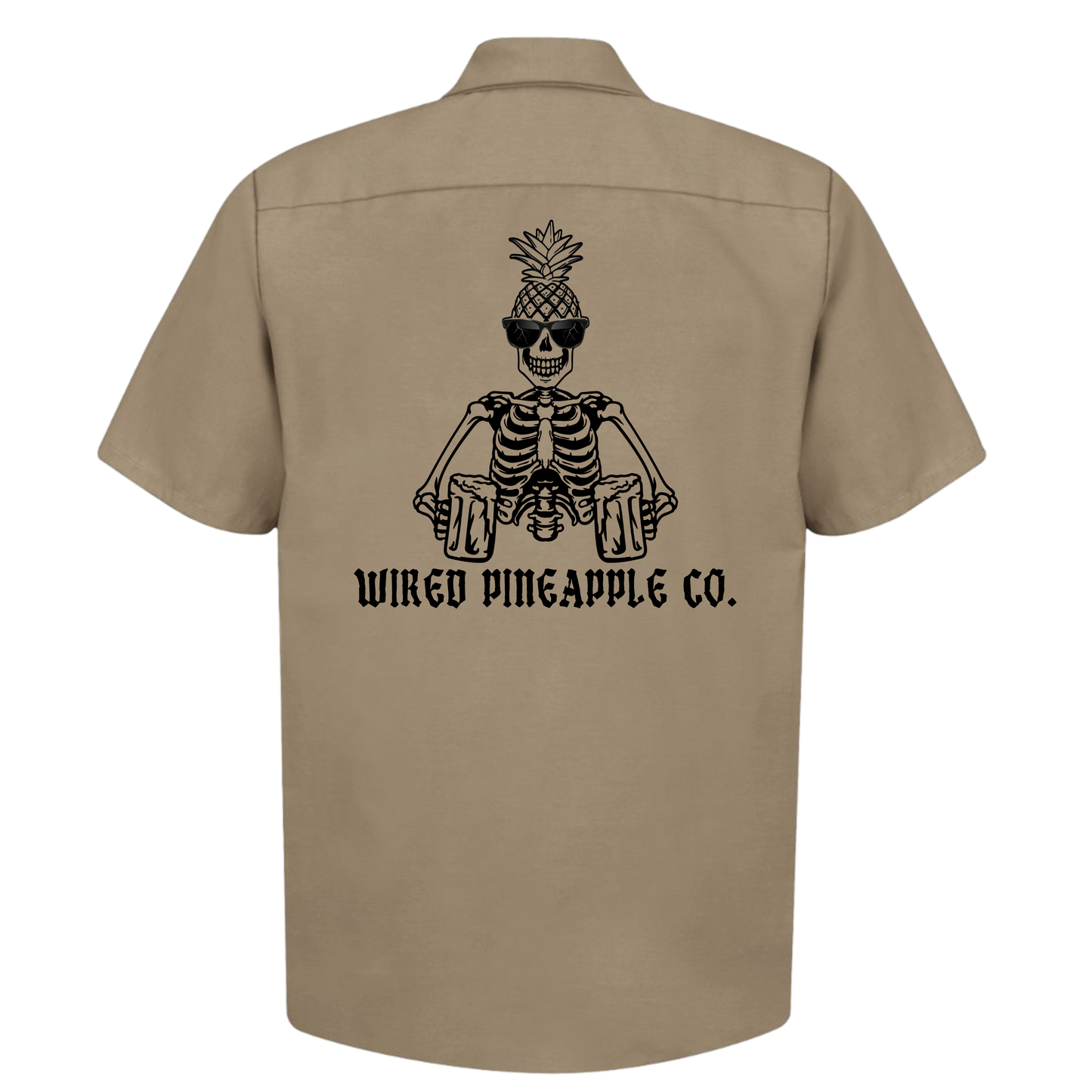 Wired Pineapple Co Cheers Work Shirt