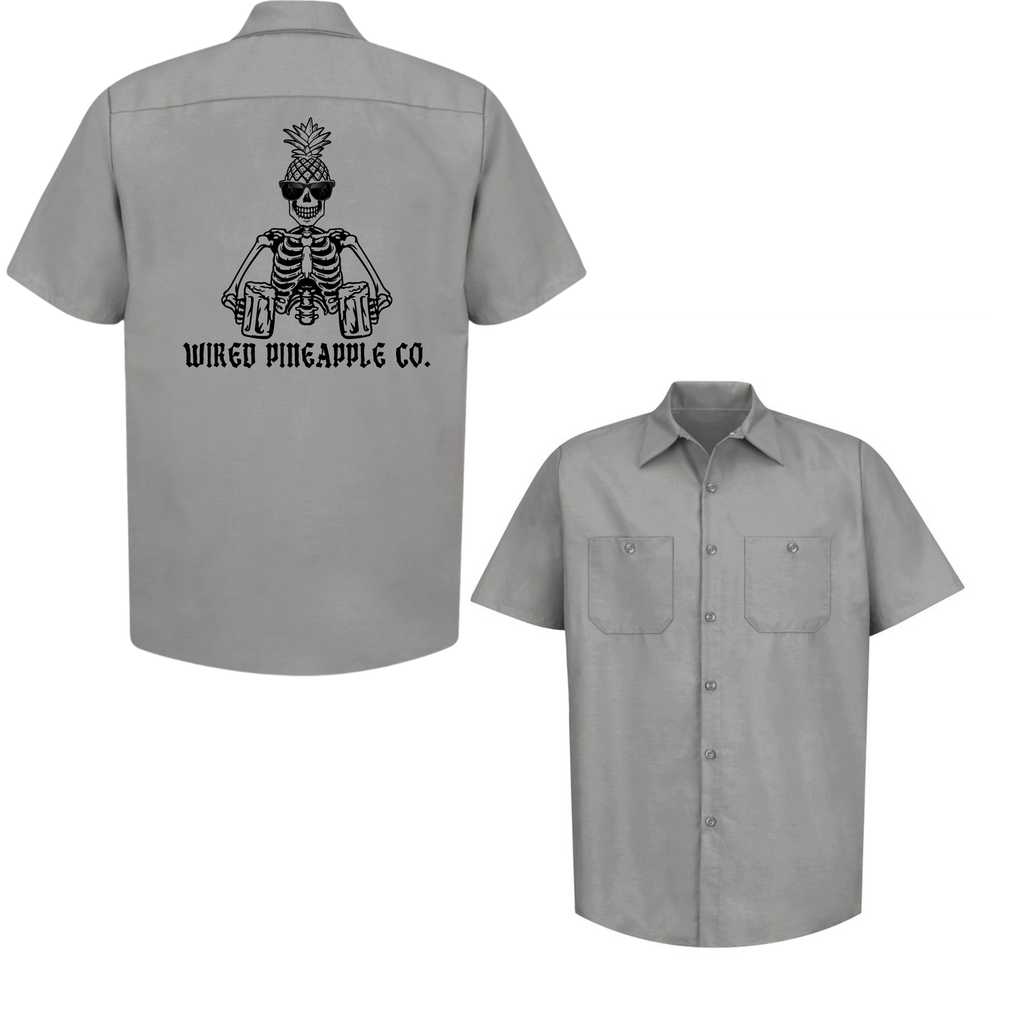 Wired Pineapple Co Cheers Work Shirt