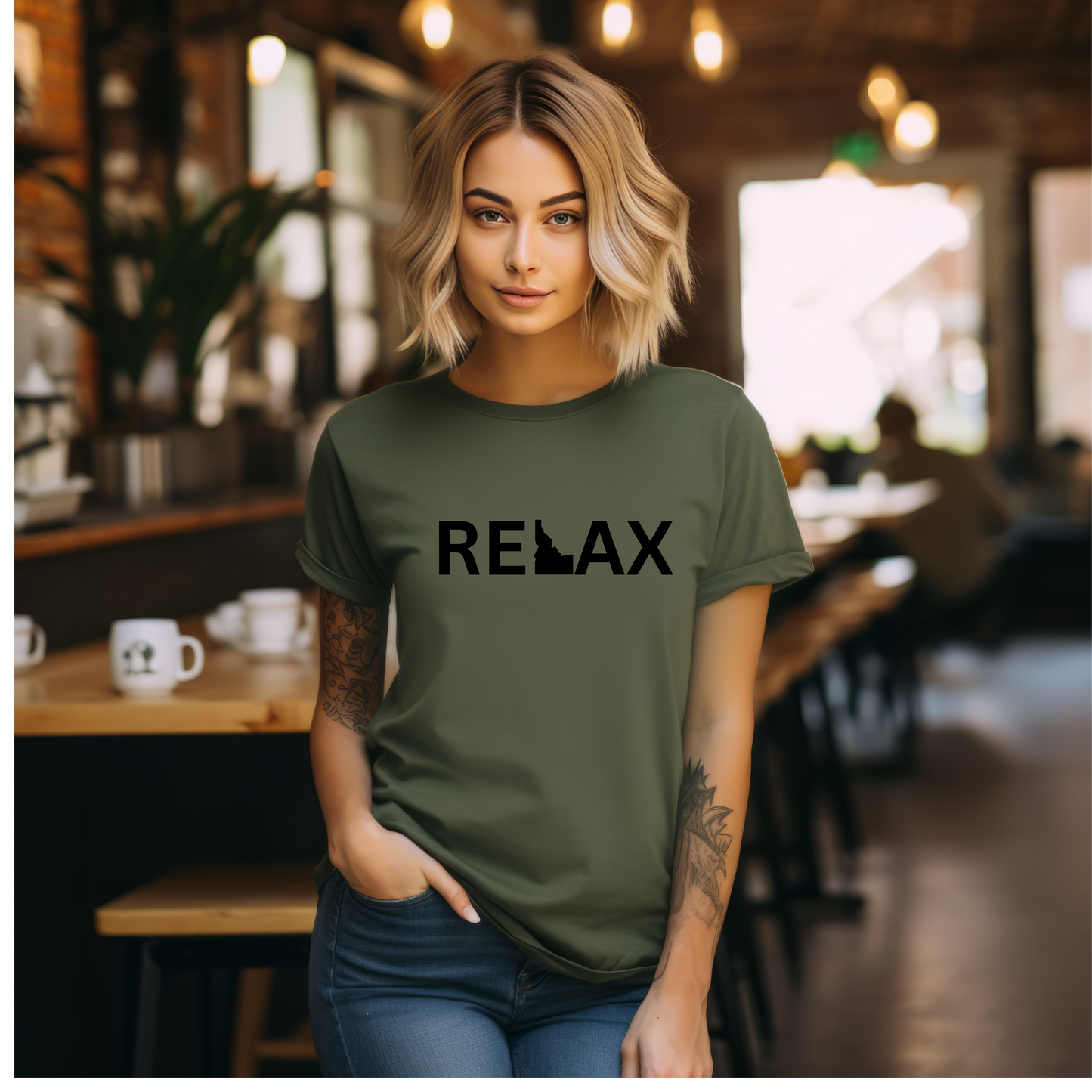 Relax Idaho Tshirt