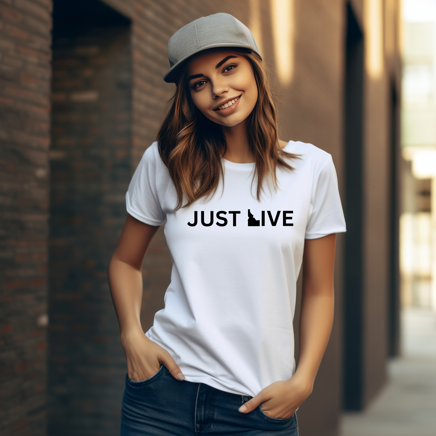 Just Live Idaho Tshirt