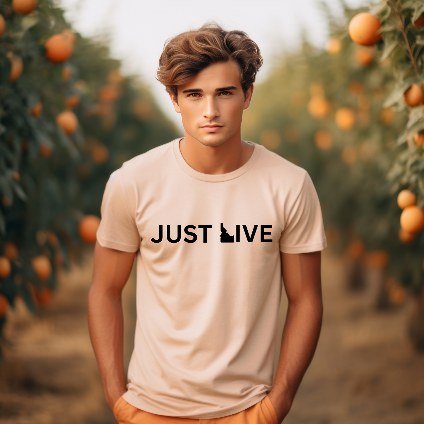 Just Live Idaho Tshirt