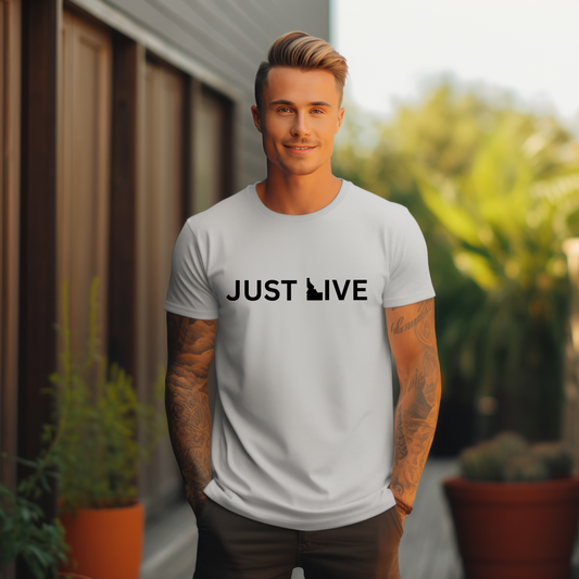 Just Live Idaho Tshirt