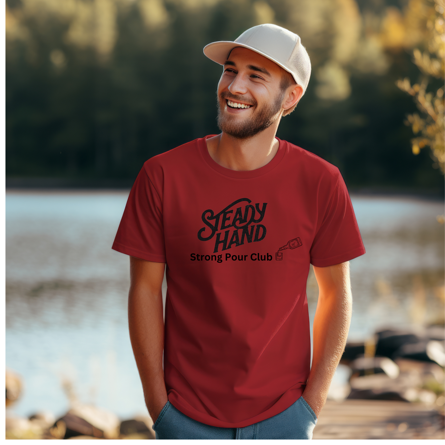 Steady Hand Strong Pour Club Tshirt