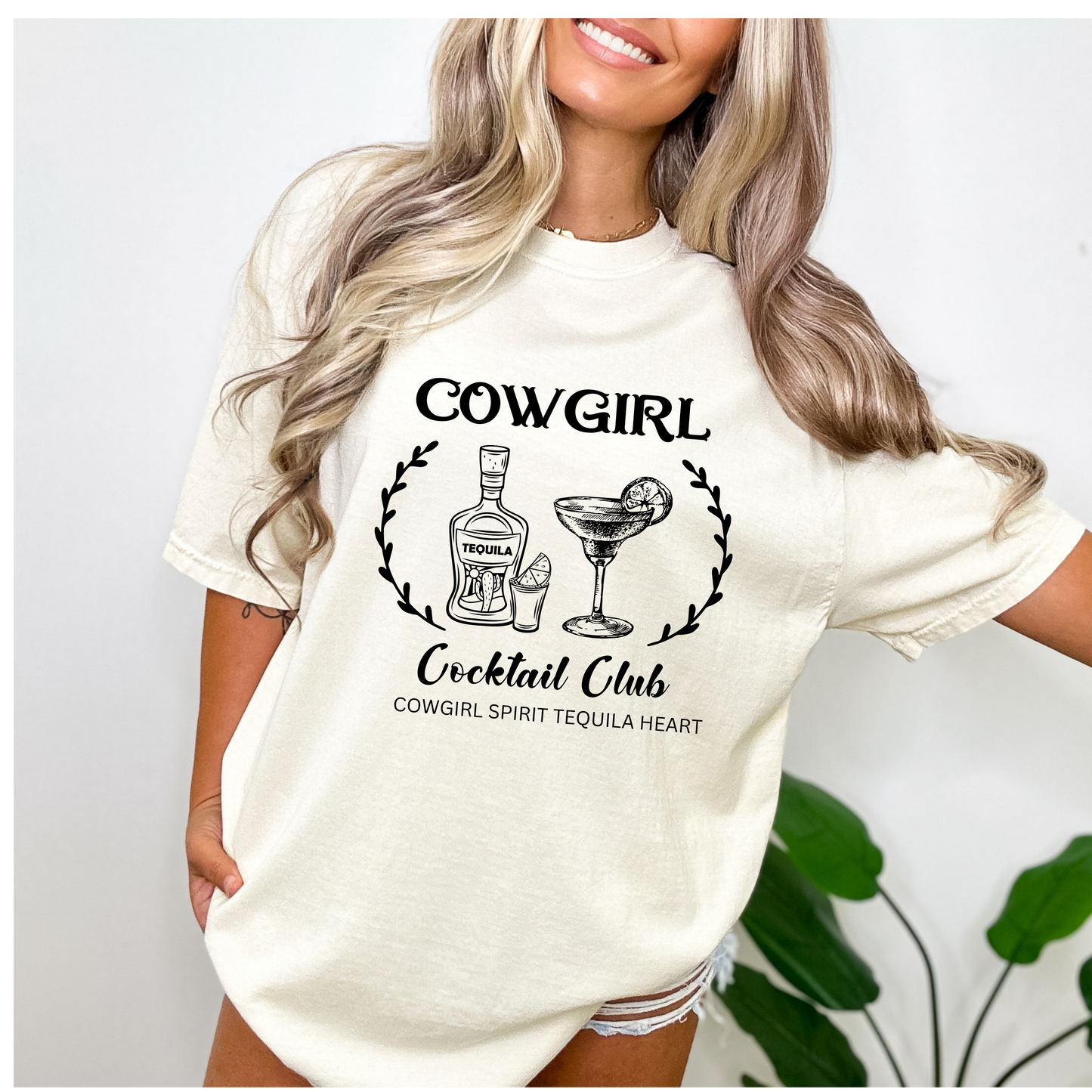 Cowgirl Cocktail Club Tshirt