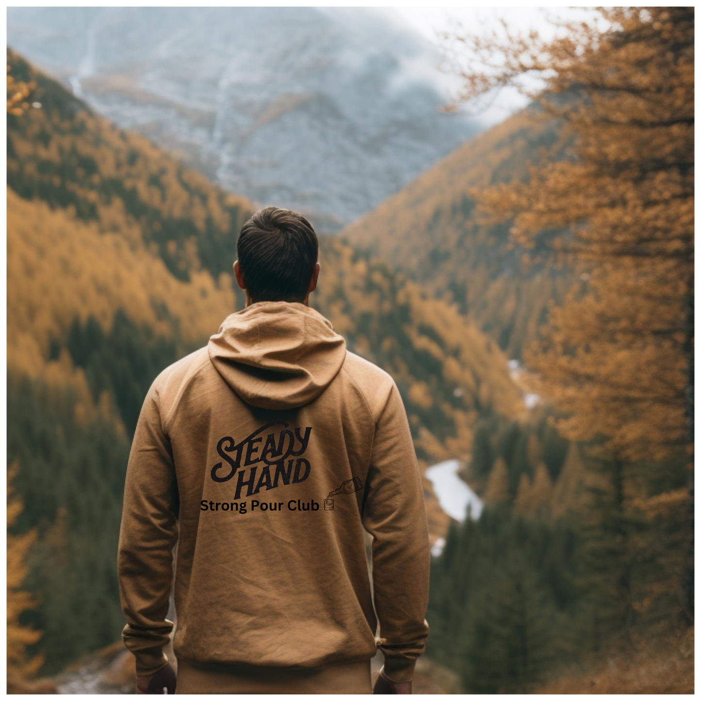 Steady Hand Strong Pour Hoodie