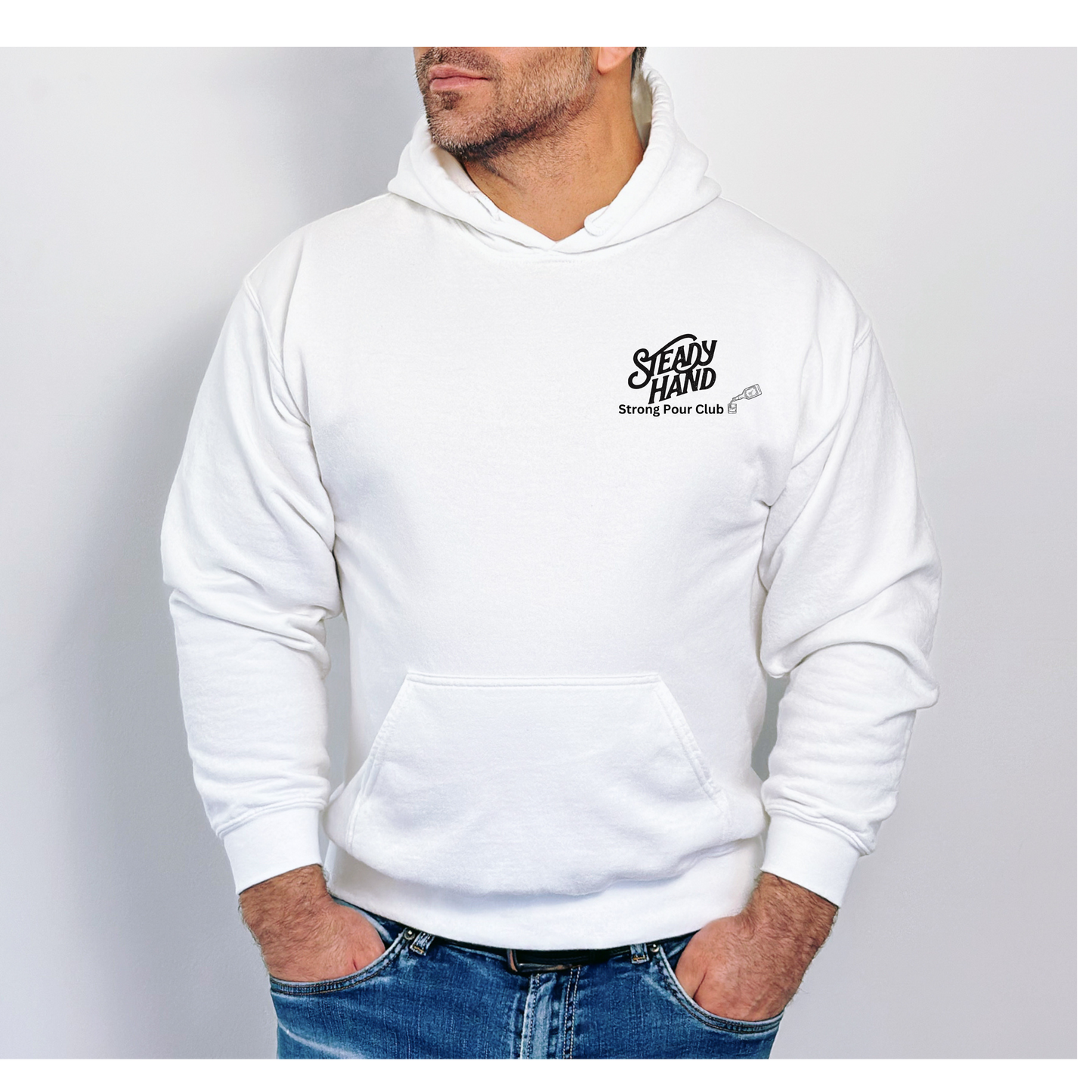 Steady Hand Strong Pour Hoodie