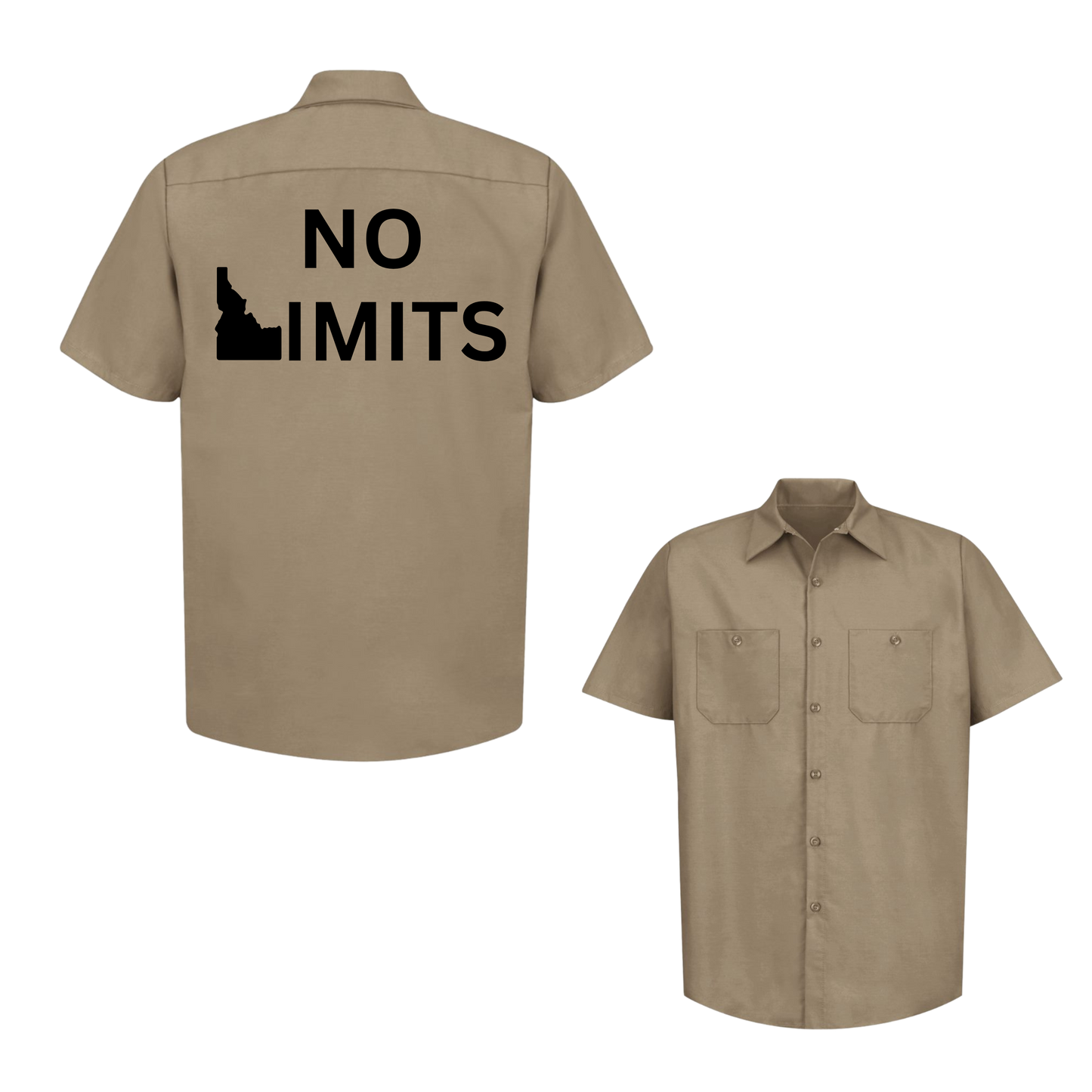 No Limits Idaho Work Shirt