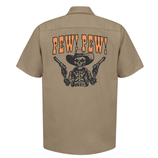 Pew Pew Work Shirt