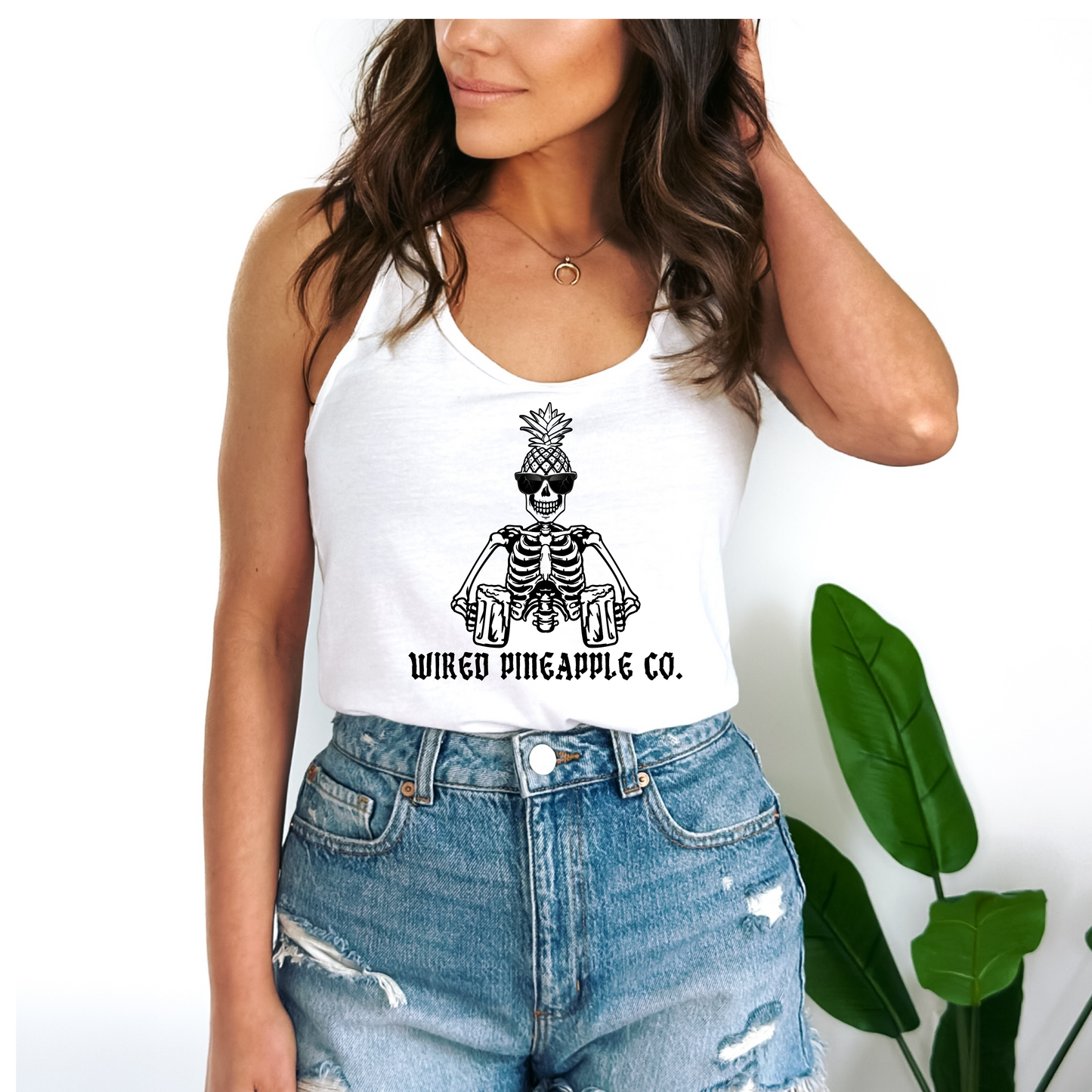 Wired Pineapple Co Cheers Tank