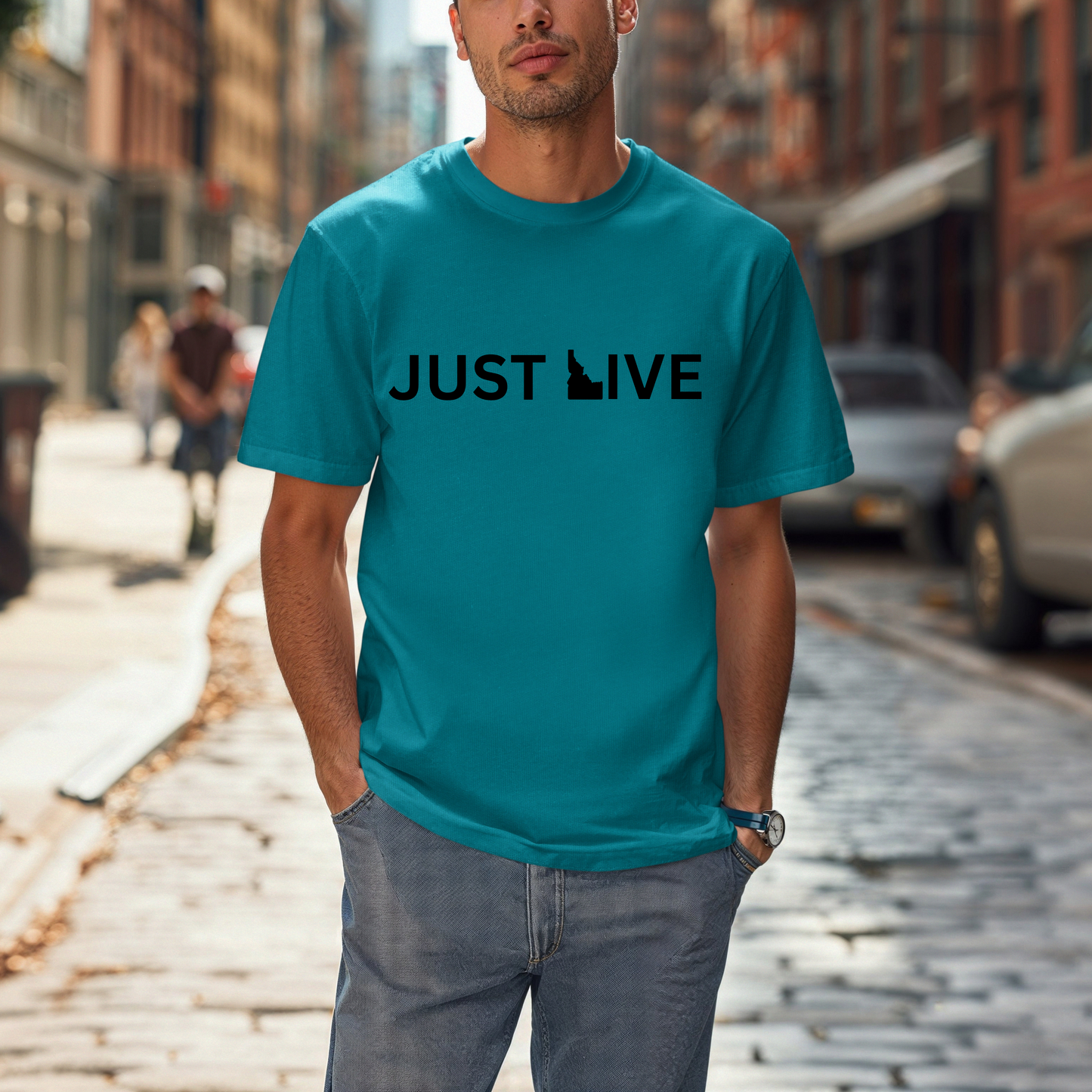 Just Live Idaho Tshirt