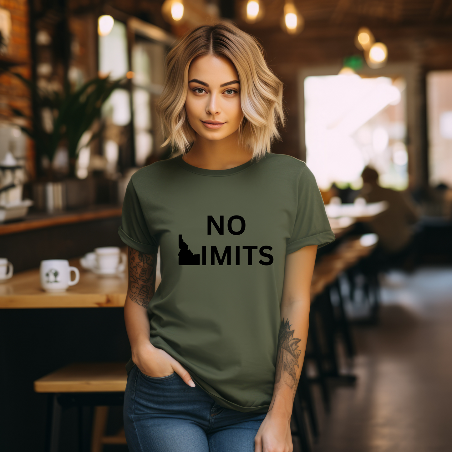 No Limits Idaho Tshirt