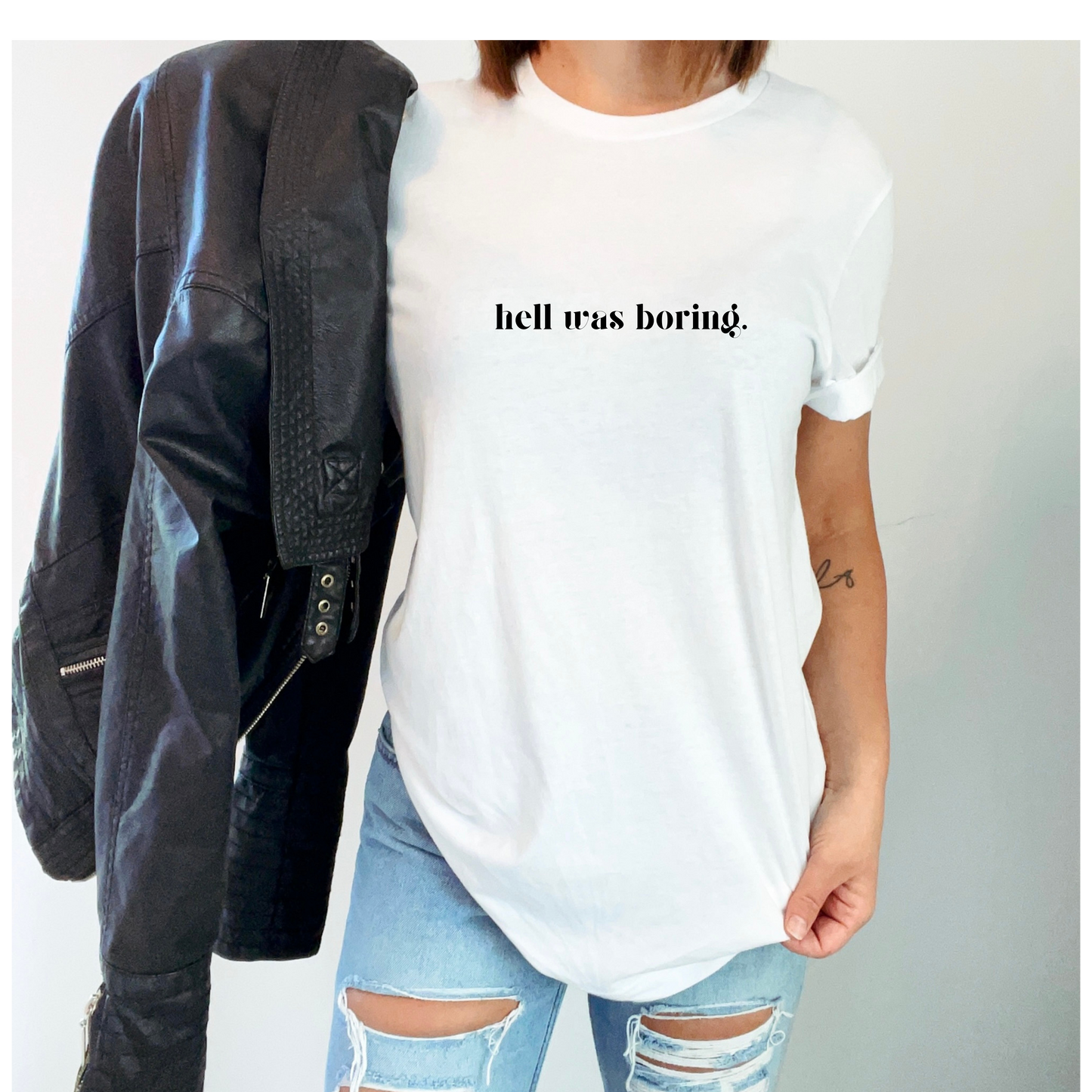 Hell Was Boring Tshirt