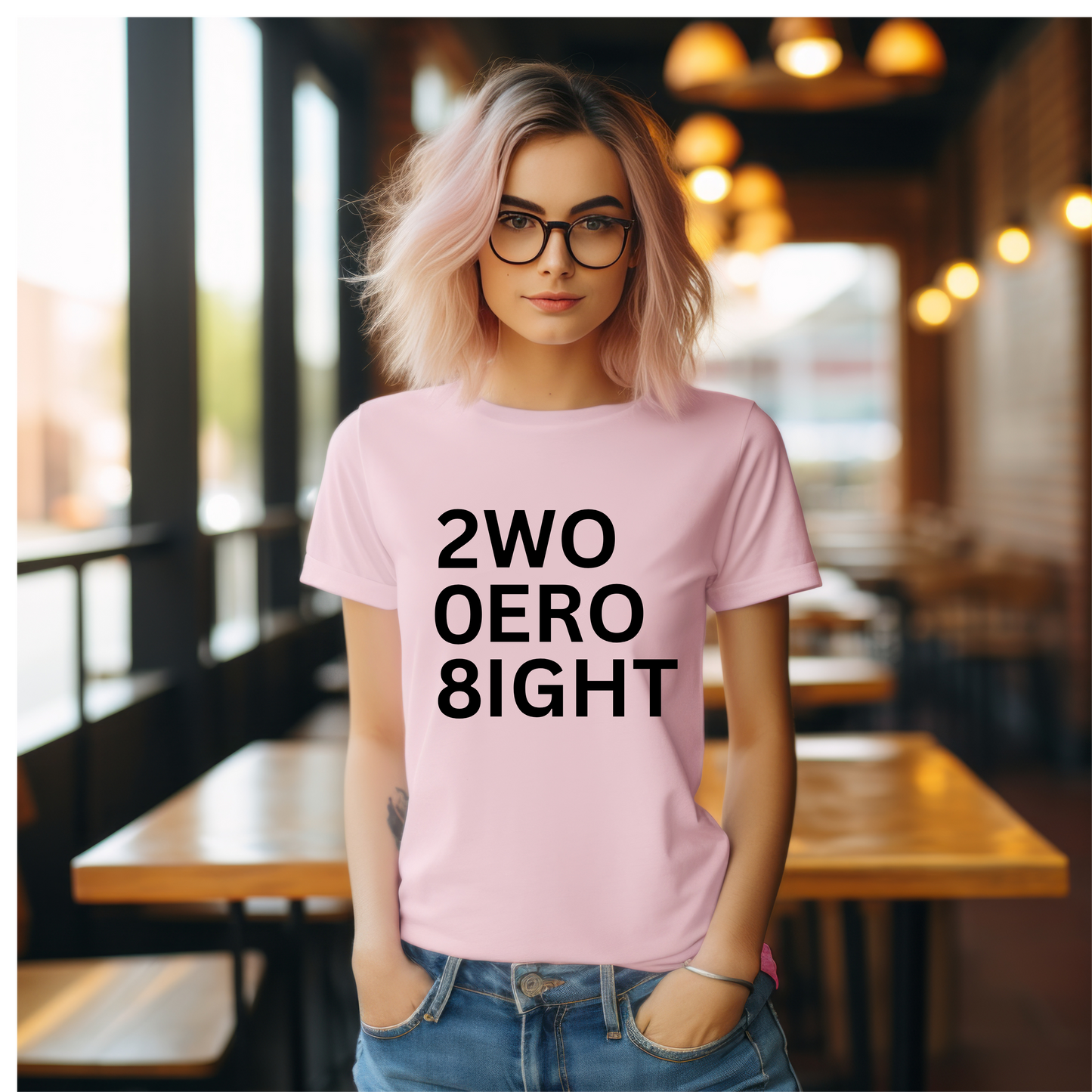 2wo 0ero 8ight Tshrt