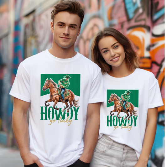 St Patricks Day Howdy A Little Country Tshirt