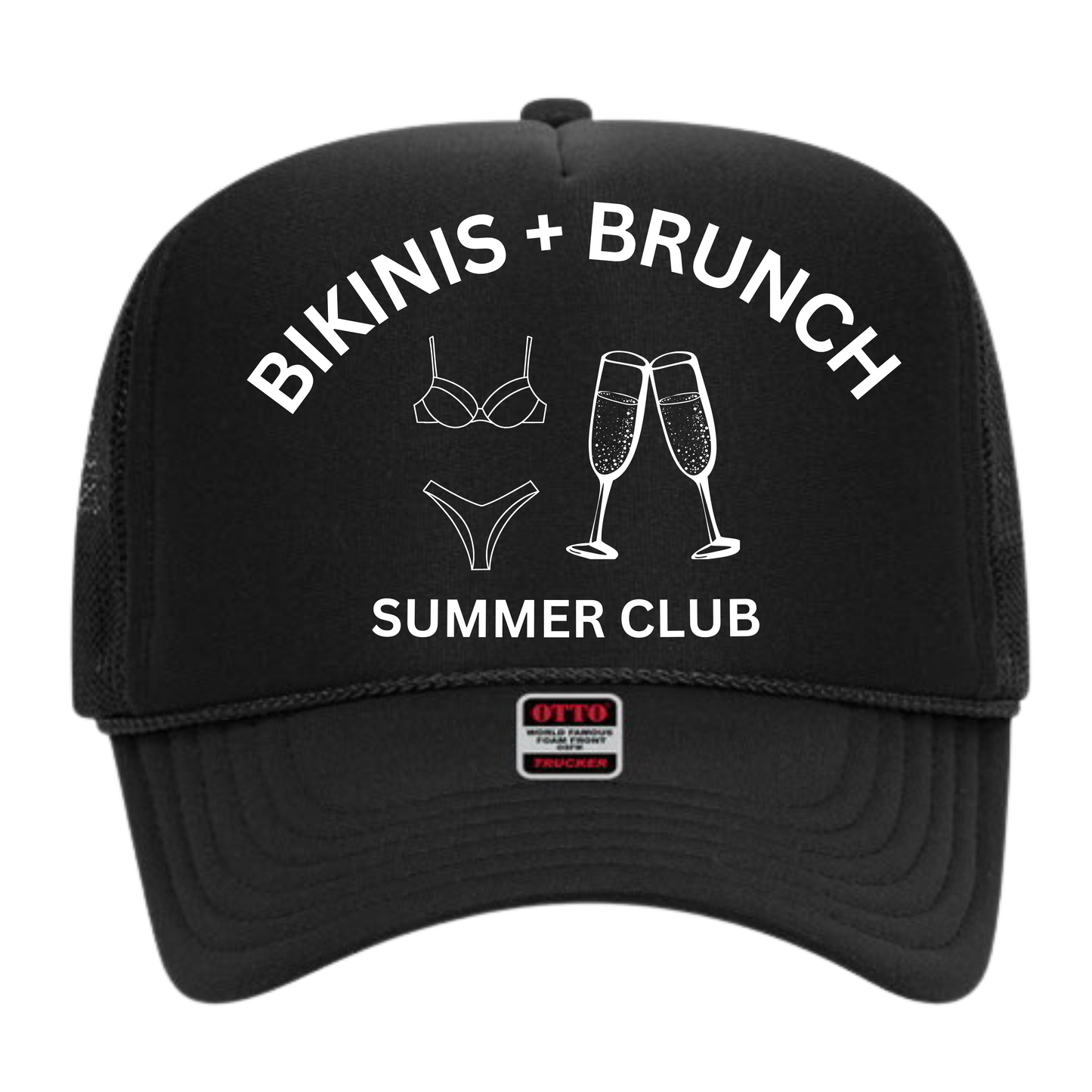 Bikinis + Brunch Summer Club Trucker Hat