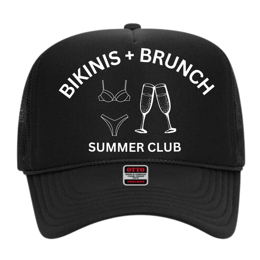 Bikinis + Brunch Summer Club Trucker Hat