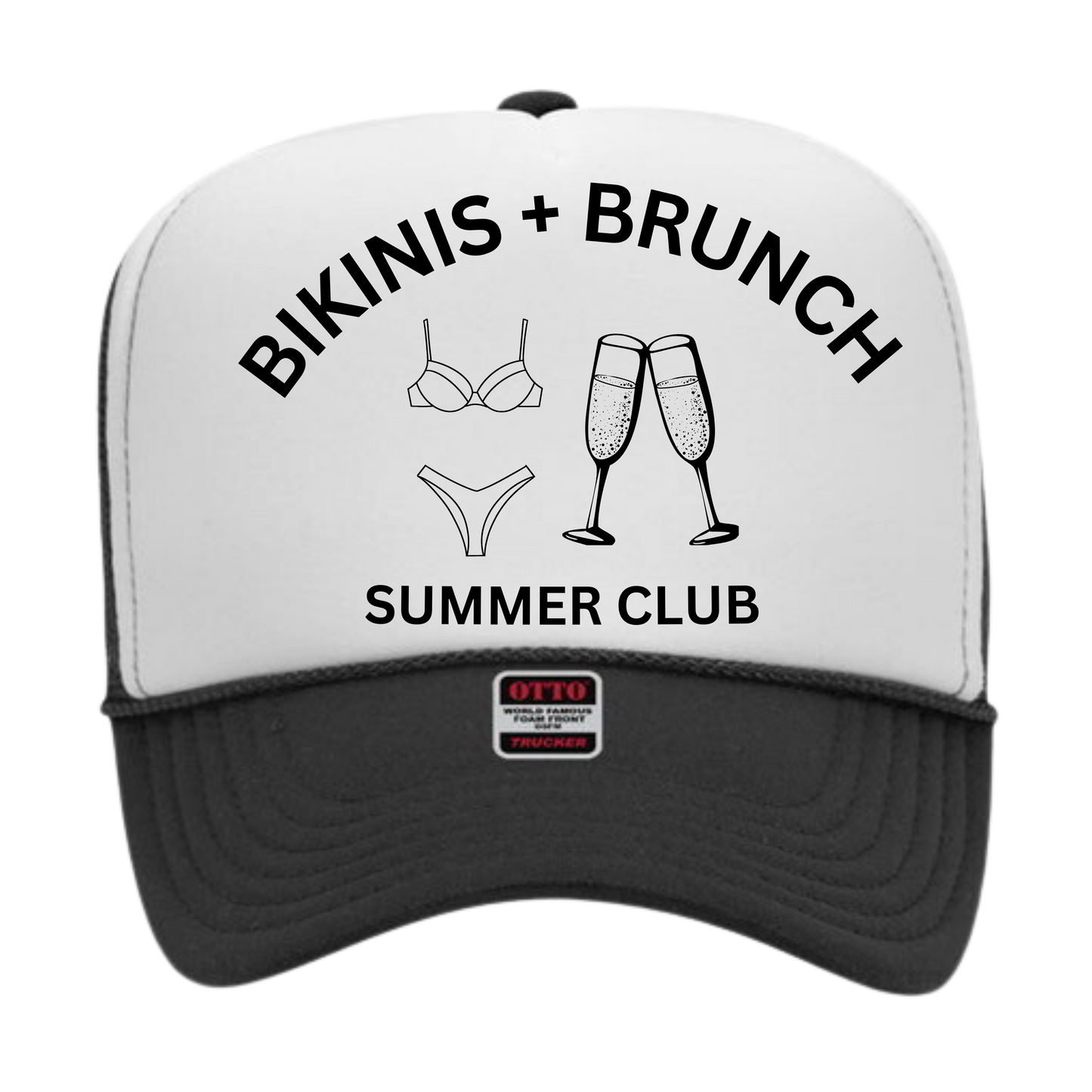 Bikinis + Brunch Summer Club Trucker Hat