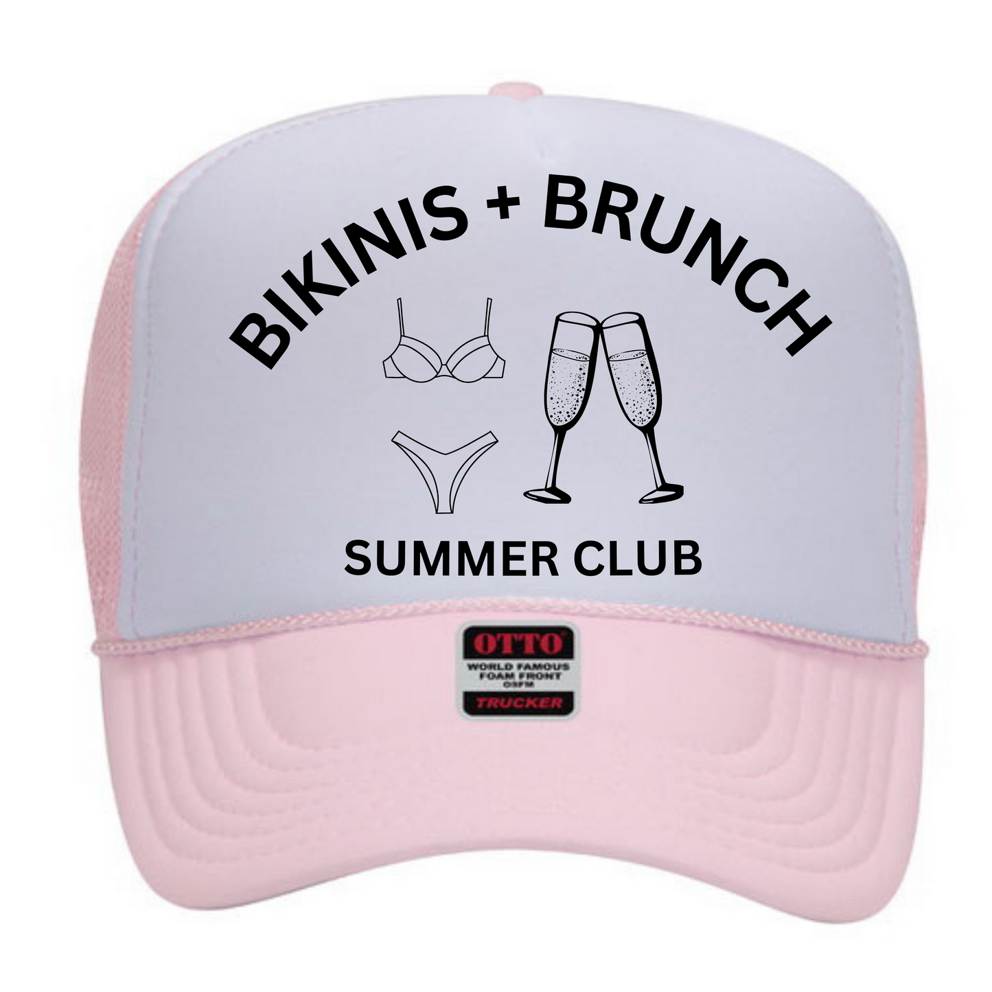 Bikinis + Brunch Summer Club Trucker Hat