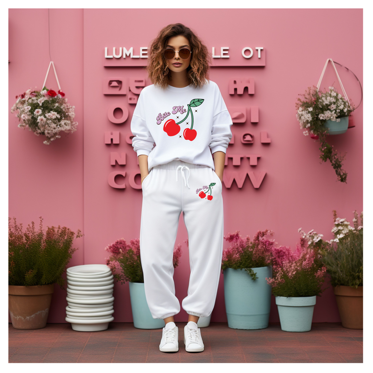 Bite Me Hoodie Jogger Set