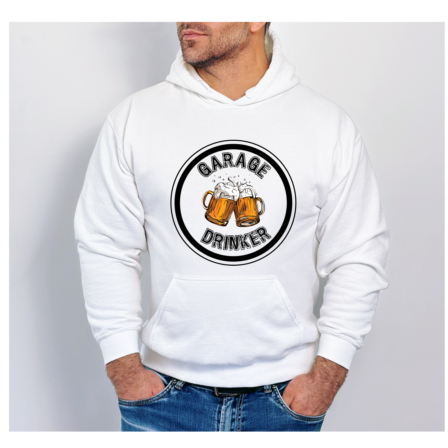 Garage Drinker Hoodie