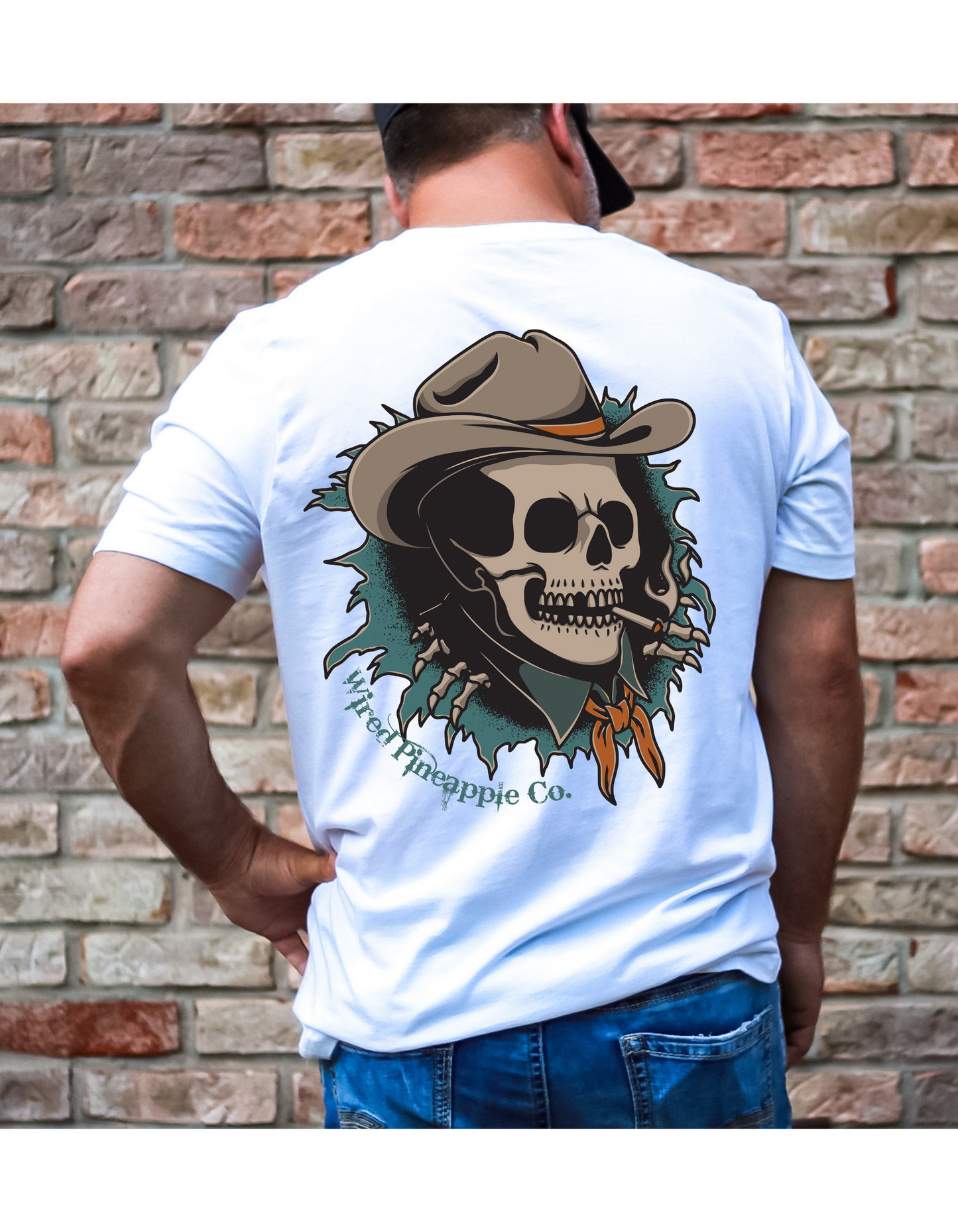 Western Smokin Cowboy Tshirt