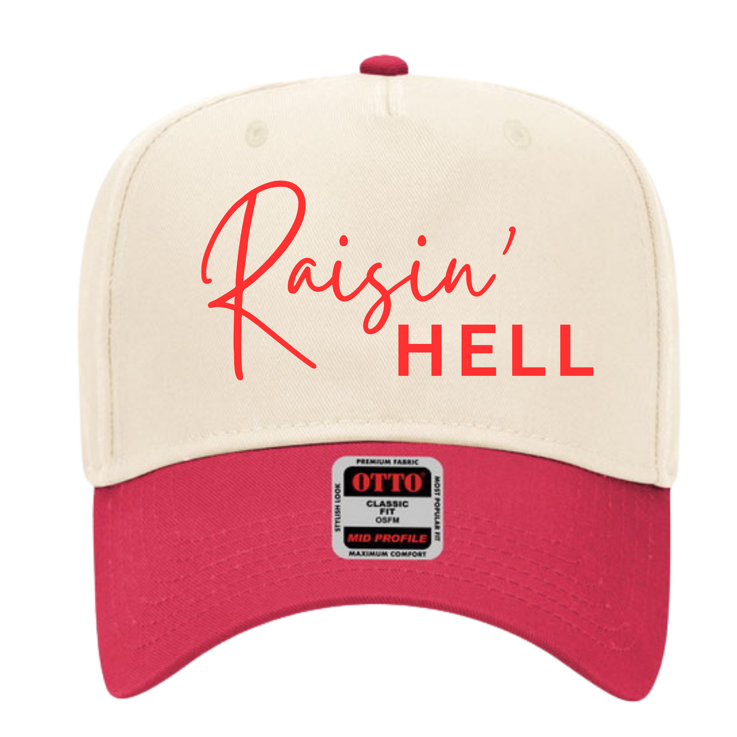 Raisin Hell A Frame Hat