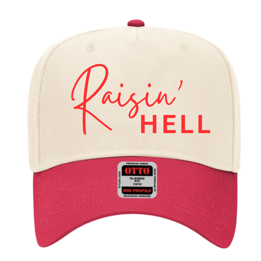 Raisin Hell A Frame Hat