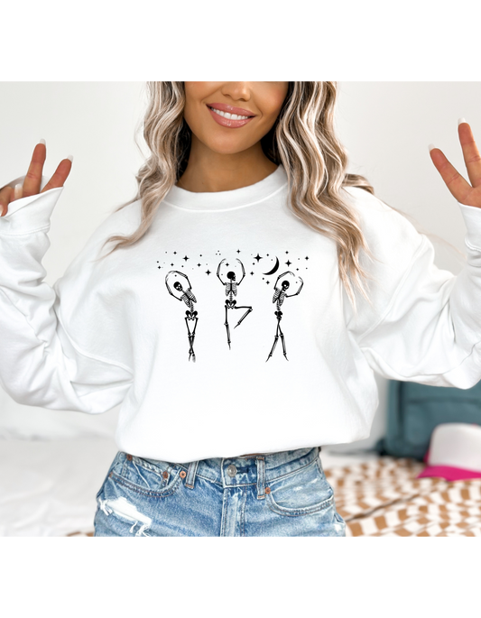 Dancing Skeleton Crew Sweatshirt