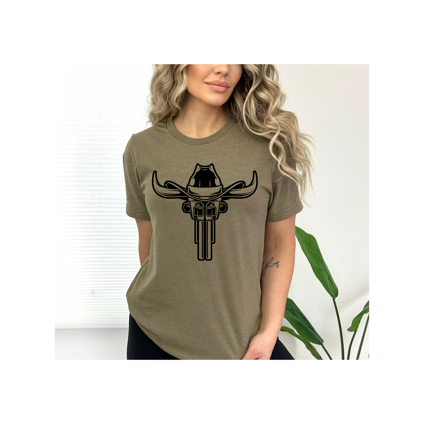 Cowgirl Gun Tshirt