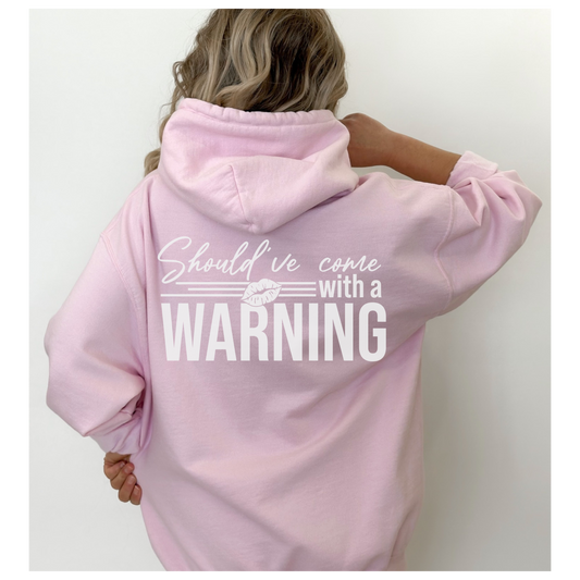 Warning-Wallen Hoodie